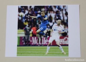 Collectionnisme sportif: FOTOGRAFÍA FÚTBOL FABIO CANNAVARO Y ZINEDINE ZIDANE. FINAL DEL MUNDIAL 2006 (ITALIA - FRANCIA)